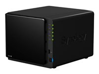 Synology Disk Station DS415+ - Serveur NAS - 4 Baies - SATA 6Gb/s - RAID 0, 1, 5, 6, 10, JBOD - RAM 2 Go - Gigabit Ethernet - iSCSI DS415+