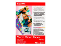 Canon MP-101 - Mat - A4 (210 x 297 mm) 50 feuille(s) papier photo - pour PIXMA iP90, iX7000, MG8250, MP490, MP550, MP560, MP960, MX330, PRO-1, PRO-10, 100, TS7450 7981A005