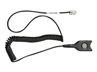 EPOS | SENNHEISER CSTD 01 - Câble pour casque micro - EasyDisconnect pour RJ-9 mâle - pour Aastra 6731; innovaphone IP240, IP241; Mitel 53XX, 67XX; MiVoice 67XX 5362