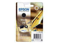 Epson 16 - 5.4 ml - noir - original - cartouche d'encre - pour WorkForce WF-2010, 2510, 2520, 2530, 2540, 2630, 2650, 2660, 2750, 2760 C13T16214012