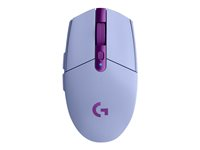 Logitech G G305 - Souris - optique - 6 boutons - sans fil - 2.4 GHz - récepteur sans fil USB - lilas 910-006023