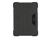 Targus Pro-Tek Rotating - Protection à rabat pour tablette - robuste - polyuréthane - noir - 9.7" - pour Apple 9.7-inch iPad (5th generation, 6th generation); 9.7-inch iPad Pro; iPad Air; iPad Air 2 THZ737GL