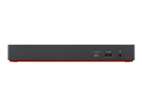 Lenovo ThinkPad Thunderbolt 4 WorkStation Dock - Réplicateur de port - Thunderbolt 4 - 2 x DP, HDMI, 2 x Thunderbolt - 1GbE - 300 Watt - Campus 40B00300EU