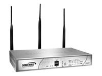 SonicWALL TZ 210 Wireless-N - Dispositif de sécurité - Ethernet, Fast Ethernet, Gigabit Ethernet - 802.11b/g/n (draft) 01-SSC-8755