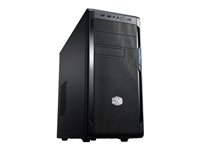 Cooler Master N300 - Tour - ATX - pas d'alimentation (ATX / PS/2) - noir minuit - USB/Audio NSE-300-KKN1