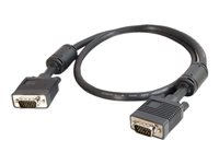 C2G Pro Series UXGA - Câble VGA - HD-15 (VGA) (M) pour HD-15 (VGA) (M) - 50 cm 81000