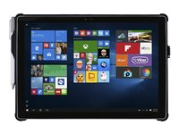 Incipio SECURITY CASE - Étui de protection pour tablet PC - avec lecteur de cartes SmartCard - noir - pour Microsoft Surface Pro (Mi-2017), Pro 4, Pro 6 MRSF-110-BLK