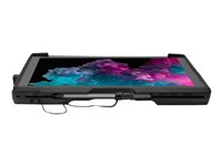 Kensington BlackBelt Rugged Case with Integrated CAC Reader for Surface Pro 7/6/5/4 - Boîtier de protection pour tablette - robuste - silicone, polyuréthanne thermoplastique (TPU) - pour Microsoft Surface Pro (Mi-2017), Pro 4, Pro 6, Pro 7 K97550WW