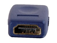 C2G Velocity HDMI Coupler - Coupleur HDMI - HDMI femelle pour HDMI femelle - bleu 80146