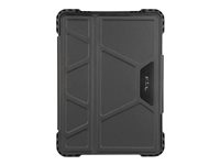 Targus Pro-Tek Rotating - Protection à rabat pour tablette - robuste - polyuréthane - noir - 11" - pour Apple 11-inch iPad Pro (1ère génération, 2e génération) THZ743GL-52