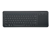 Microsoft All-in-One Media - Clavier - sans fil - 2.4 GHz - Anglais N9Z-00022