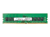 HP - DDR4 - 8 Go - DIMM 288 broches - 2400 MHz / PC4-19200 - 1.2 V - mémoire sans tampon - non ECC - promo - pour EliteDesk 800 G3 (DIMM); ProDesk 400 G4, 600 G3 (DIMM) Z9H60AT