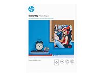 HP Everyday Photo Paper - Brillant - 8 millièmes de pouce - A4 (210 x 297 mm) - 200 g/m² - 25 feuille(s) papier photo - pour Deskjet 21XX, 2622, 36XX; Officejet 52XX, 6000, 68XX, 80XX; Photosmart B110, Wireless B110 Q5451A