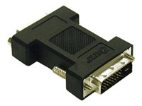 C2G - Adaptateur DVI - liaison double - DVI-D (M) pour DVI-D (F) 81530