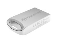 Transcend JetFlash 510 - Clé USB - 16 Go - USB 2.0 - argent TS16GJF510S