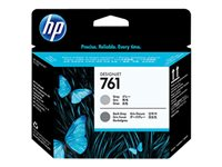 HP 761 - Gris, gris foncé - tête d'impression - pour DesignJet T7100, T7200 Production Printer CH647A