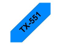 Brother - Bleu - Rouleau (2,4 cm) 1 rouleau(x) étiquettes TX551