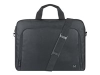 Mobilis The One Basic Toploading Briefcase - Sacoche pour ordinateur portable - 14" - 16" - noir - avec haut-parleur Bluetooth 003050