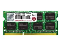 Transcend - DDR3L - module - 8 Go - SO DIMM 204 broches - 1600 MHz / PC3L-12800 - CL11 - 1.35 V - mémoire sans tampon - non ECC - pour HP Portable 14, 15, 17, 840 G2; ProBook 430 G1, 440 G0, 450 G0, 455 G1, 470 G0, 470 G1 TS1GSK64W6H