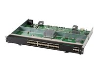 HPE Aruba 6400 - Module d'extension - 100M/1G/10 Gigabit Ethernet x 24 + 1Gb Ethernet/10Gb Ethernet/25Gb Ethernet/50Gb Ethernet SFP56 x 4 - pour P/N: JL741A, R0X26AR, R0X27C, R0X30A, R0X38C, R0X39C, R0X40C, R0X41C, R0X42C, R0X43C R0X43A