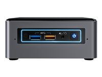 Intel Next Unit of Computing Kit NUC7i7BNHx1 - mini PC - Core i7 7567U 3.5 GHz - 0 Go - avec module mémoire Intel Optane M.2 de 16 Go BOXNUC7I7BNHX1