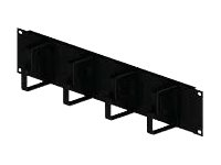 Eaton - Panneau d'agencement de câbles de rack - noir - 2U - 19" - pour P/N: REA27608SPBE, REA27610SPBE, REA27808SPBE, REA42808NPBE, REB27608SPBE, REB27808SPBE ETN-JRP2