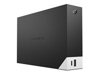 Seagate One Touch with hub STLC4000400 - Disque dur - 4 To - externe (de bureau) - USB 3.0 - noir - avec Seagate Rescue Data Recovery STLC4000400