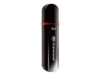 Transcend JetFlash 600 - Clé USB - 4 Go - USB 2.0 - rouge TS4GJF600