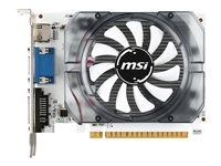 MSI N730K-2GD3/OCV1 - Carte graphique - GF GT 730 - 2 Go DDR3 - PCIe 2.0 x16 - DVI, D-Sub, HDMI N730K-2GD3/OCV1