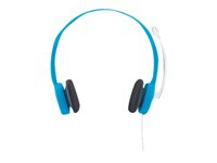 Logitech Stereo Headset H150 - Casque - sur-oreille - myrtille 981-000368