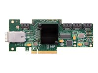 Lenovo 6 Gb SAS Host Bus Adapter for System x - Contrôleur de stockage - 4 Canal - SAS 2 - 600 Mo/s - PCIe 2.0 x8 - pour System x3100 M5; x3250 M4; x3350; x3400 M2; x34XX; x3650 M2; x3755; x3850 M2; x3950 M2 46M0907