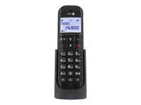 DORO Magna 2000 - Téléphone sans fil avec ID d'appelant - DECTGAP - (conférence) à trois capacité d'appel - noir 6652