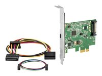 HP - Adaptateur USB - PCIe - USB-C 3.1 Gen 2 - pour EliteDesk 800 G2, 800 G4; EliteOne 800 G2; ProDesk 600 G2 (micro-tour, SFF) P1N75AA