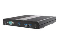 AOpen Digital Engine DE3450Z - Lecteur de signalisation numérique - 2 Go RAM - Intel Celeron - SSD - 64 Go - Windows 10 IoT - 4K UHD (2160p) - noir 91.DEH0C.E3M0