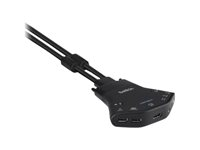 Belkin Secure Flip KVM Switch - Commutateur écran-clavier-souris/audio - 2 x KVM / audio - 1 utilisateur local - de bureau - pour P/N: F1DN104P-3EA, F1DN104Q-3EA, F1DN104W-3EA F1DN102N-3EA