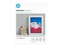 HP Advanced Glossy Photo Paper - Brillant - 130 x 180 mm 25 feuille(s) papier photo - pour ENVY 50XX, 76XX; ENVY Inspire 7920; Officejet 52XX, 80XX; Photosmart B110, Wireless B110 Q8696A
