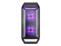 Cooler Master MasterBox Q300P - Mini-tour - micro ATX - pas d'alimentation (ATX / PS/2) - noir - USB/Audio MCB-Q300P-KANN-S02