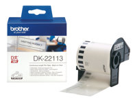 Brother DK-22113 - Clair - Rouleau (6,2 cm x 15,2 m) film - pour Brother QL-1050, 1060, 1110, 500, 550, 560, 570, 580, 600, 650, 700, 710, 720, 820 DK22113