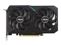 ASUS DUAL-RTX3060TI-O8G-MINI-V2 - Carte graphique - GF RTX 3060 Ti - 8 Go GDDR6 - PCIe 4.0 - HDMI, 3 x DisplayPort 90YV0FT2-M0NA00