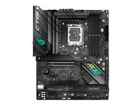 ASUS ROG STRIX B660-F GAMING WIFI - Carte-mère - ATX - Socket LGA1700 - B660 Chipset - USB 3.2 Gen 1, USB 3.2 Gen 2, USB-C 3.2 Gen 2x2, USB-C 3.2 Gen 1 - 2.5 Gigabit LAN, Wi-Fi 6, Bluetooth - carte graphique embarquée (unité centrale requise) - audio HD (8 canaux) 90MB18R0-M1EAY0