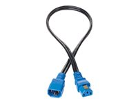 HPE Jumper Cord - Câble d'alimentation - power IEC 60320 C13 pour IEC 60320 C14 - CA 250 V - 10 A - 1.37 m - gris - Mondial - pour Apollo 4510 Gen9; Modular Smart Array P2000 G3; ProLiant DL360 G7, DL360p Gen8 A0K04A