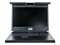 Avocent Accès au rack local - Console KVM avec commutateur KVM - 8 ports - USB - 19" (18.5" visualisable) - rack-montable - 1366 x 768 @ 60 Hz - 250 cd/m² - VGA - 1U LRA185KMM8D-001