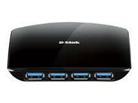 D-Link DUB 1340 - Concentrateur (hub) - 4 x SuperSpeed USB 3.0 - de bureau DUB-1340