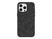 OtterBox Core Series - Coque de protection pour téléphone portable - compatibilité avec MagSafe - caoutchouc synthétique, silicone REGRIND - nuit de carnaval (noir) - pour Apple iPhone 15 Pro Max 77-95144