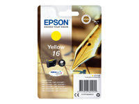 Epson 16 - 3.1 ml - jaune - original - emballage coque avec alarme radioélectrique - cartouche d'encre - pour WorkForce WF-2010, WF-2510, WF-2520, WF-2530, WF-2540, WF-2630, WF-2650, WF-2660, WF-2750 C13T16244022
