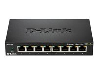 D-Link DGS 108 - Commutateur - 8 x 10/100/1000 - de bureau DGS-108