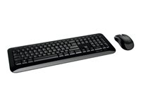 Microsoft Wireless Desktop 850 for Business - Ensemble clavier et souris - sans fil - 2.4 GHz - français PN9-00007