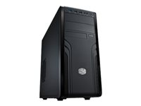 Cooler Master CM Force 500 - Tour - ATX - pas d'alimentation (ATX / PS/2) - noir - USB/Audio FOR-500-KKN1