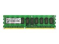 Transcend - DDR3 - 4 Go - DIMM 240 broches - 1333 MHz / PC3-10600 - CL9 - 1.5 V - mémoire enregistré - ECC TS512MKR72V3NL