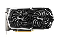 MSI GTX 1660 ARMOR 6G OC - Carte graphique - GF GTX 1660 - 6 Go GDDR5 - PCIe 3.0 x16 - HDMI, 3 x DisplayPort GEFORCE GTX 1660 ARMOR 6G OC